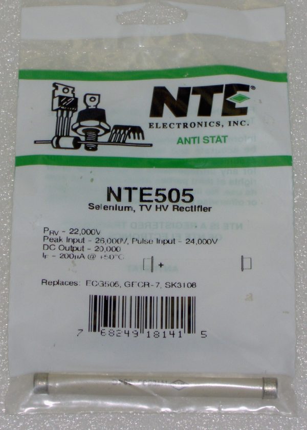 ECG505 / NTE505 / SK3108 High Voltage Selenium Rectifier